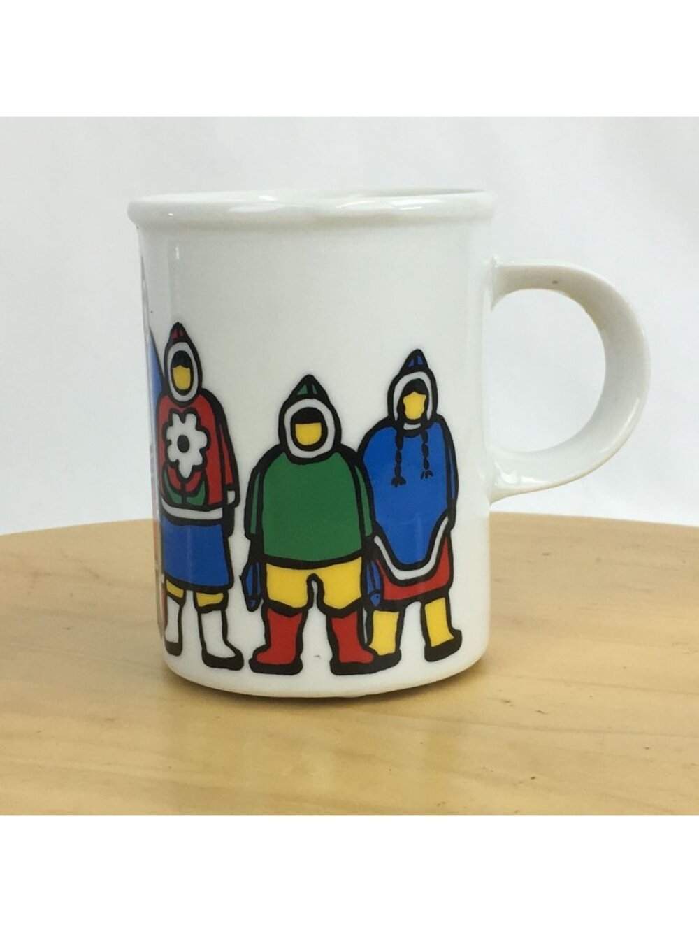 Danesco Inuit Family Coffee Mug Cup Canadian  Tuktu